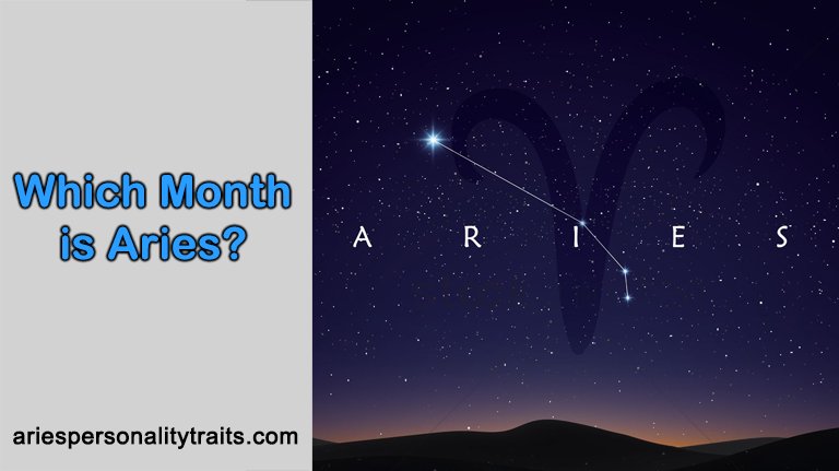 Which Month Is Aries?